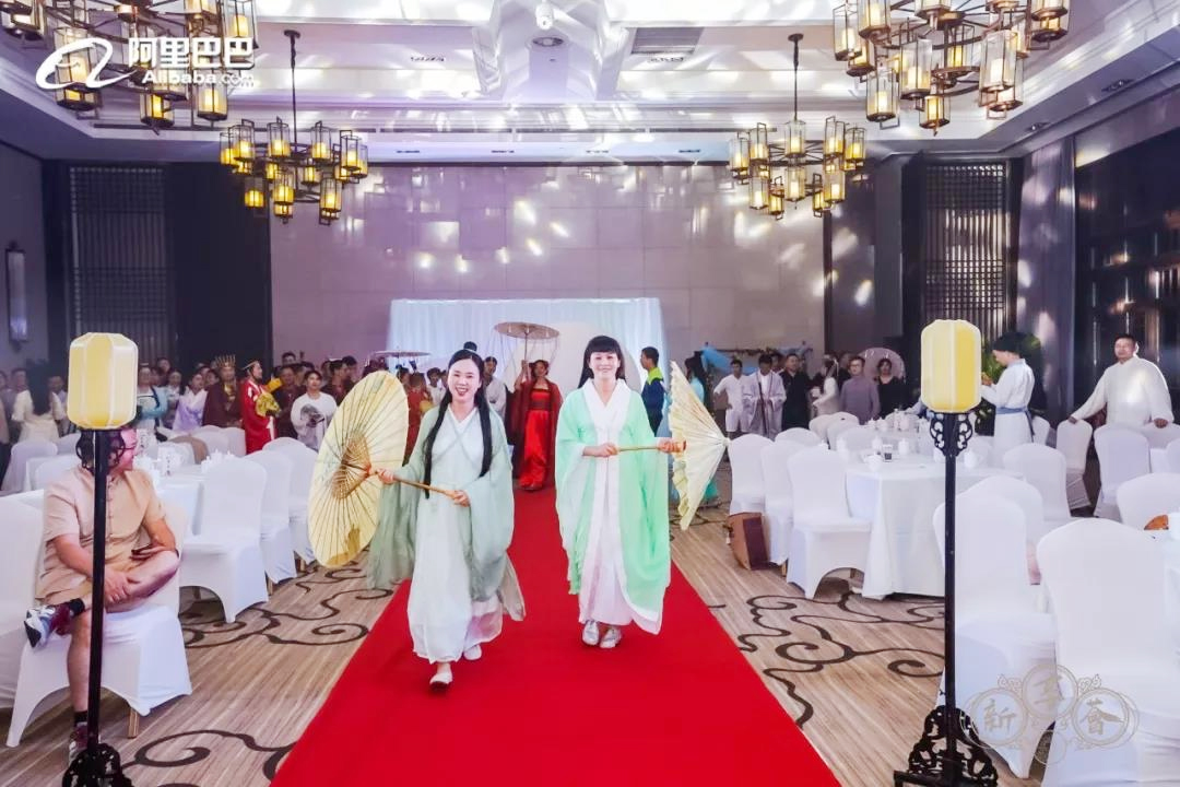 阿里巴巴“新享薈”漢服盛典晚會漢服走秀