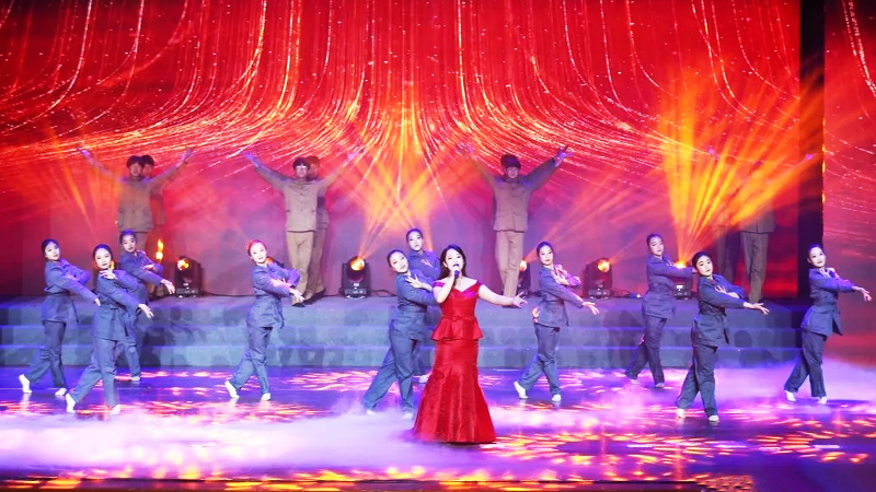 紅色主題文藝活動演出