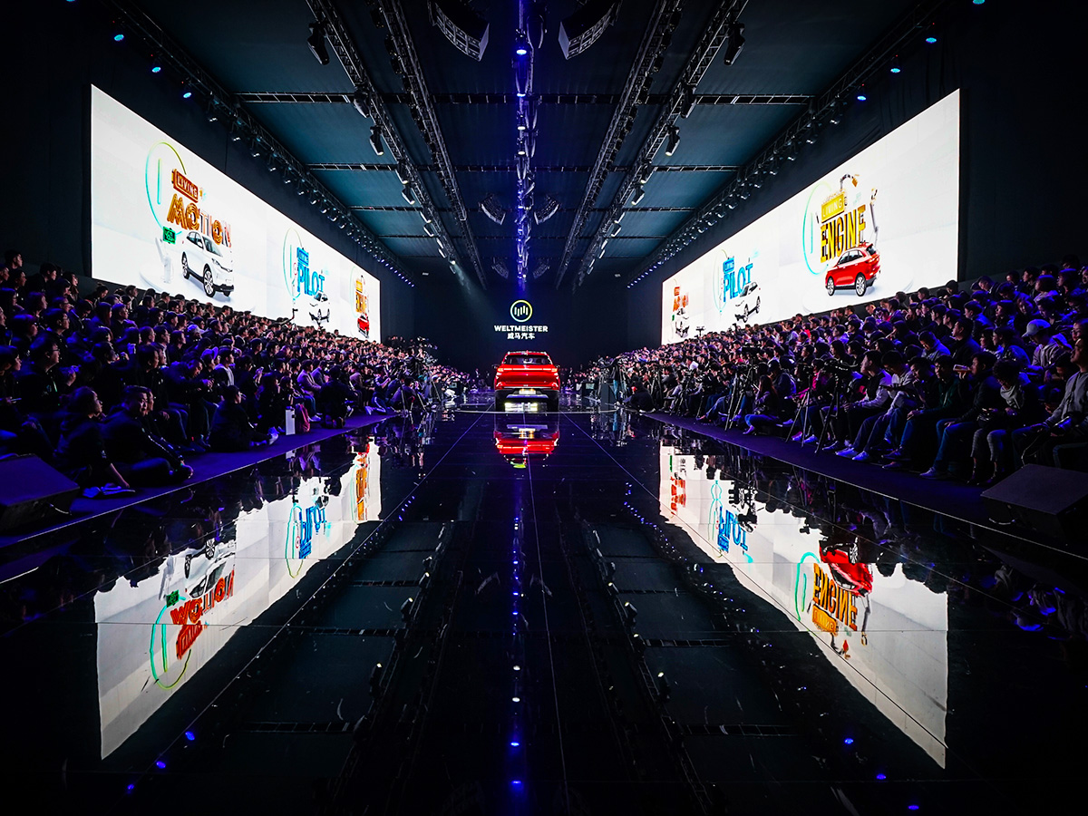 汽車發(fā)布會現(xiàn)場媒體