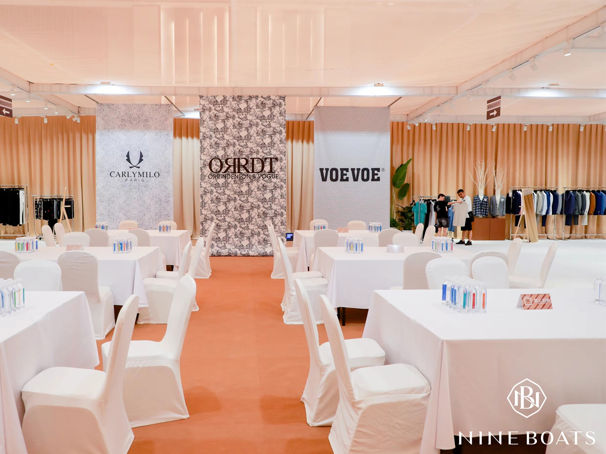 服裝類發(fā)布會現(xiàn)場布置案例